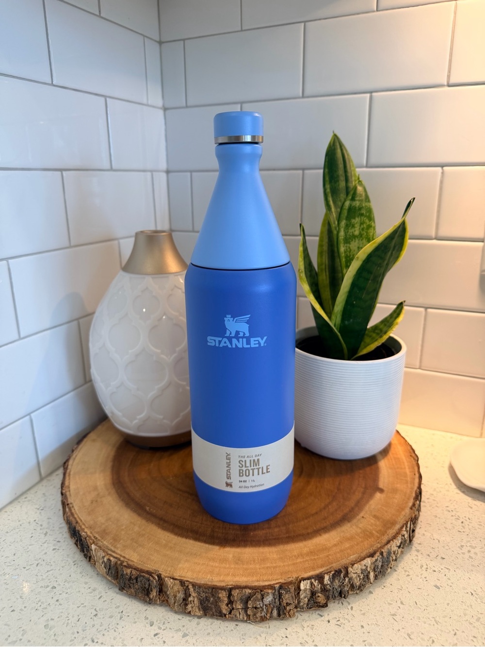 NEW Stanley - All Day Slim Bottle | 34 OZ | 1 L - Azure
